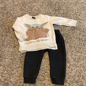 STAR WARS Baby Yoda Set 12M